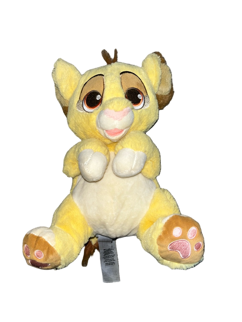 Disney Parks Babies Simba The Lion King Cub Plush Stuffed Animal
